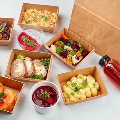 Одноразовая посуда и упаковка для доставки еды