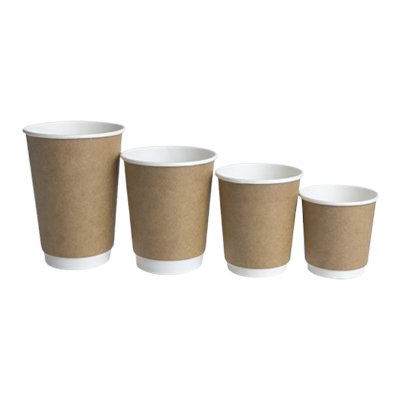 Двухслойные бумажные стаканы ThermoCup