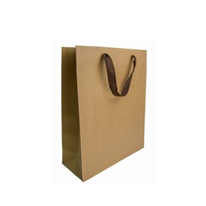 Подарочный пакет Крафт 18x23x10 см