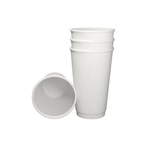 Стакан бумажный двухслойный ThermoCup 400/500 мл Белый