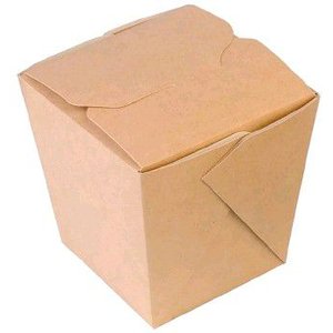 Коробка для лапши ECO NOODLES КРАФТ 80х66х102 мм (склеенная) 460 мл