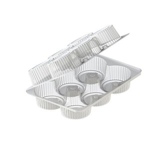 Контейнер одноразовый пластиковый УК-14-01, ПЭТ, прозрачный